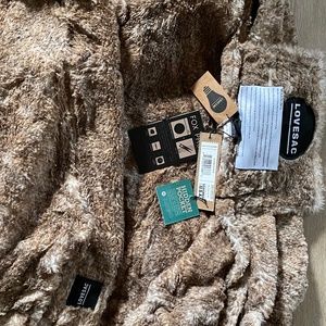 LOVESAC Citysac Cover: Fox Cut Fur
